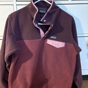 Patagonia Synchilla Fleece in Purple